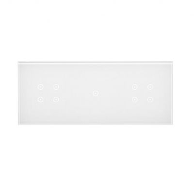 Simon 54 Touch Panel dotykowy S54 Touch 3 moduły 4 pola dotykowe + 1 pole dotykowe + 4 pola dotykowe biała perła DSTR3414/70 KONTAKT (DSTR3414/70)