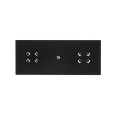 Simon 54 Touch Panel dotykowy S54 Touch 3 moduły 4 pola dotykowe + 1 pole dotykowe + 4 pola dotykowe zastygła lawa DSTR3414/73 KONTAKT (DSTR3414/73)