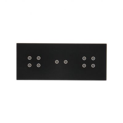 Simon 54 Touch Panel dotykowy S54 Touch 3 moduły 4 pola dotykowe + 2 pola dotykowe poziome + 4 pola dotykowe zastygła lawa DSTR3424/73 KONTAKT (DSTR3424/73)