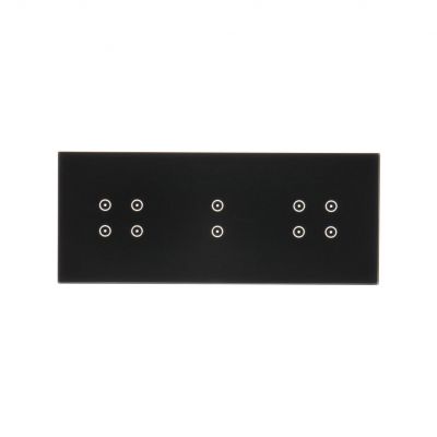 Simon 54 Touch Panel dotykowy S54 Touch 3 moduły 4 pola dotykowe + 2 pola dotykowe pionowe + 4 pola dotykowe zastygła lawa DSTR3434/73 KONTAKT (DSTR3434/73)