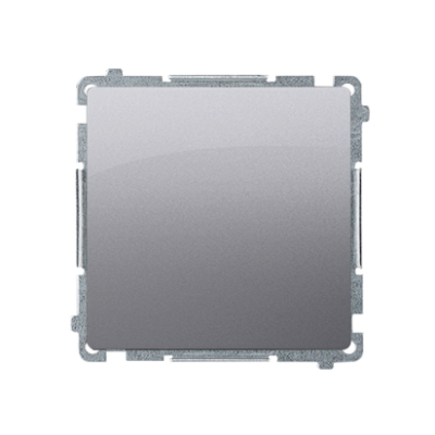 Simon Basic Łącznik krzyżowy bez piktogramu 10A 250V zaciski śrubowe stal inox BMW7.01/X/21 KONTAKT (BMW7.01/X/21)
