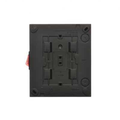 Simon Aquaclick Gniazdo wtyczkowe IP20 Schuko poczwórne 4-krotne z wbudowanym wyłącznikiem 16A 250 V~ zaciski śrubowe, czarny ACGSZN4W1/49 KONTAKT (ACGSZN4W1/49)