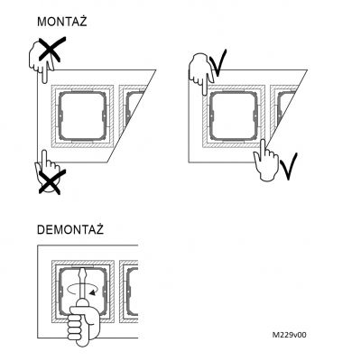 SIMON 54 NATURE WMDZ-0120xS-081 Ramka 2-krotna Nature-Metal, SATYNOWA NOC, IP20/IP44. (IP44-należy z DRN2/81 KONTAKT (DRN2/81)