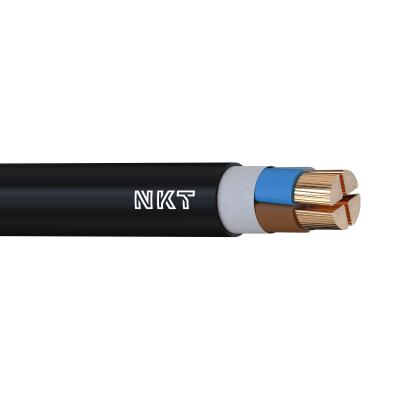 Kabel energetyczny YKY żo 5x6mm2 RE czarny 0,6/1kV ziemny /bębnowy/ NKT (112271059D0500)