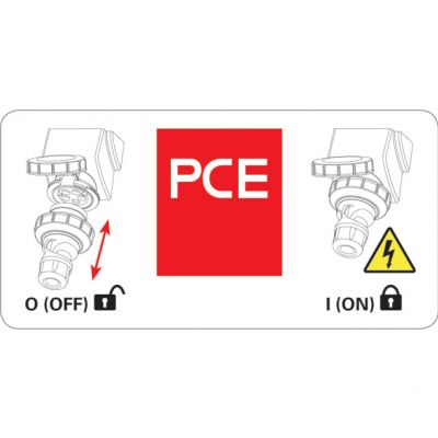 GNIAZDO Z WYŁĄCZNIKIEM 0-1 DUŻE BLOKADA MECHANICZNA 16A 400V 3P+Z+N IP 67 75152-6 PCE (75152-6)