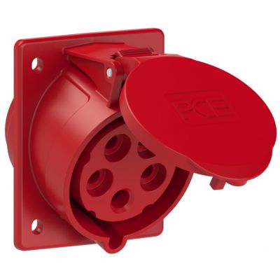GNIAZDO TABLICOWE SKOŚNE TWIST 32A 400V 3P+Z+N 87x97mm 425-6 PCE (425-6)