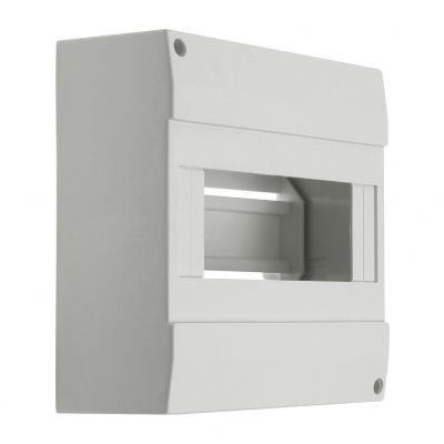 DB108W 1X8P/SM Rozdzielnica natynkowa 1x8 plastikowa IP30 3852 KANLUX (3852)