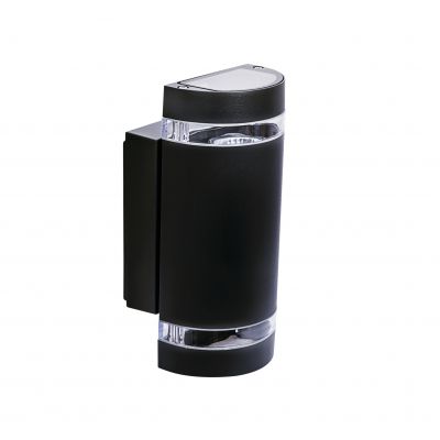 Oprawa ścienna ZEW EL-235U-B GU10 IP44 Czarny 22441 KANLUX (22441)