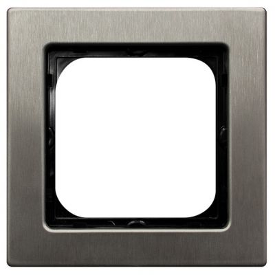 SONATA STAL INOX Ramka pojedyncza kolor stal inox R-1RM/37 OSPEL (R-1RM/37)
