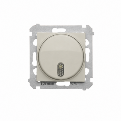 Simon 54 Dzwonek elektroniczny 8-12V kaszmir mat DDT1.01/42 (DDT1.01/42)