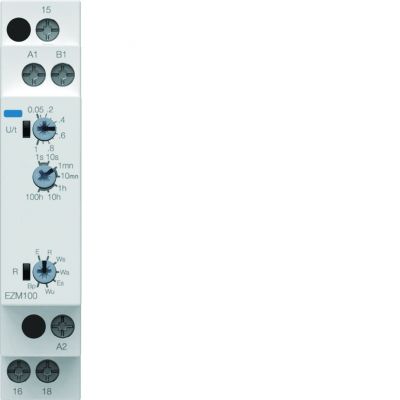 Wielofunkcyjny przekaźnik czasowy 12-240V AC/DC, 8A 250V (EZM100)