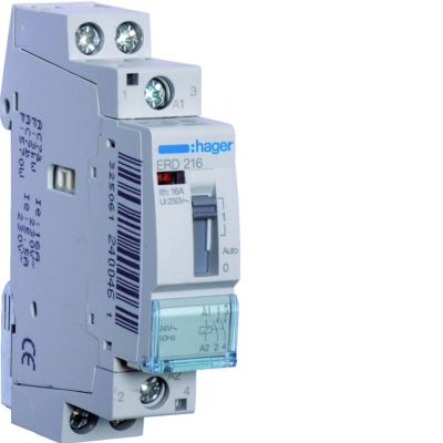 Przekaźnik instalacyjny 24VAC 2Z 16A ERD216 HAGER (ERD216)