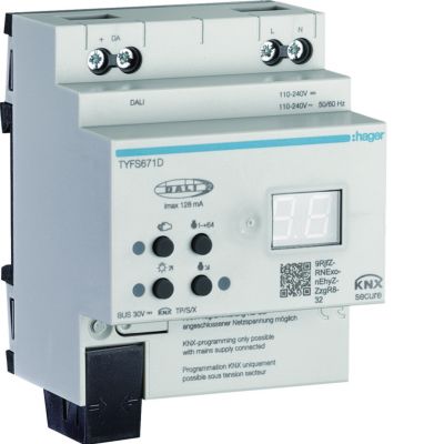 KNX Bramka KNX - DALI 2, KNX secure 1-krotna (TYFS671D)
