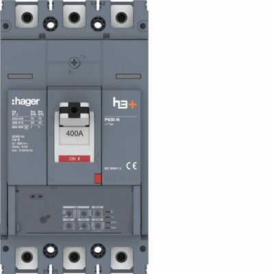 MCCB Wyłącznik mocy h3+ P630 LSI 3x400A 40kA (HNW400JR)
