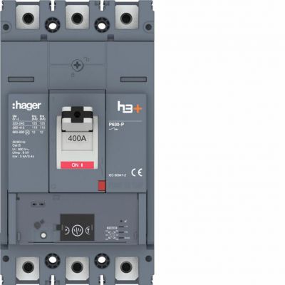 MCCB Wyłącznik mocy h3+ P630 Energy 3x400A 110kA (HPW400NR)