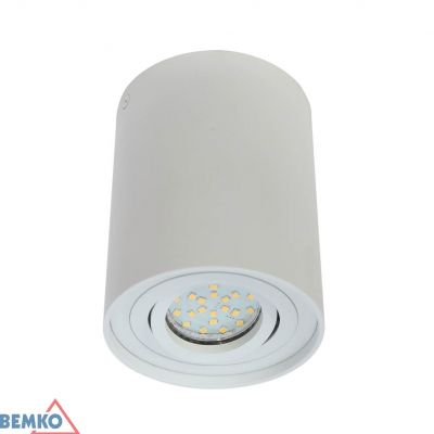 Oprawa nasufitowa punktowa ORTAL regulowana fi96 GU10 max. 1x50W biała C23-DLO-AR-GU10-150-WH BEMKO BEMKO (C23-DLO-AR-GU10-150-WH)