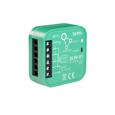 Supla moduł sterowania oświetleniem LED RGB WI-FI SLW-01 SPL10000006 ZAMEL (SPL10000006)
