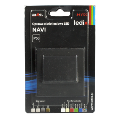OPRAWA LED NAVI Z RAMKĄ PT 14V DC CZN BIAŁA CIEPŁA TYP: 11-211-62 LED11121162 ZAMEL (LED11121162-WPL)