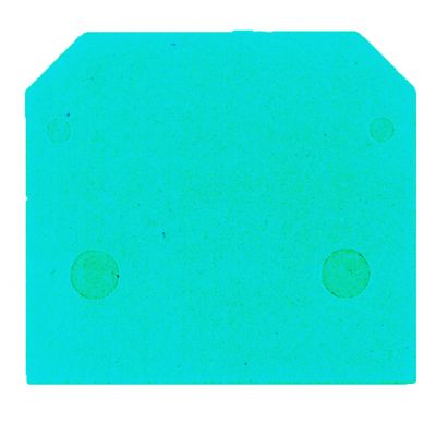 WEIDMULLER AP SAK4-10 BL Płytka końcowa (styki), 40 mm x 1.5 mm, niebieski 0117980000 /20szt./ (0117980000)
