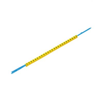 WEIDMULLER CLI R 1-3 GE/SW Å Trzpień mocujący, 2.5 - 5 mm, 4.2 mm, Nadrukowane znaki: litery, duże, Å, żółty 0572901698 /10szt./ (0572901698)
