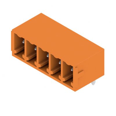 WEIDMULLER SC 3.81/05/270G 3.2SN OR BX Wtyki PCB (złącza płyty), 3.81 mm, Liczba biegunów: 5, kąt odejścia: 270° 1037530000 /50szt./ (1037530000)