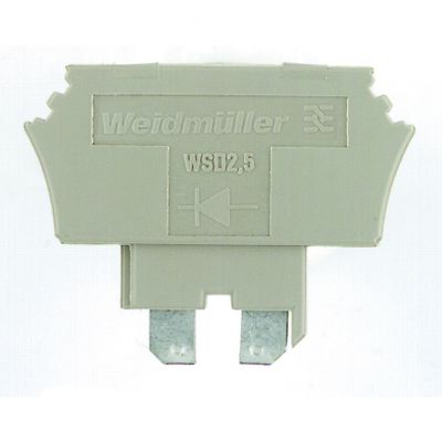 WEIDMULLER WSD 2.5/SCAN WTR2.5 Wtyczka (terminal), złącze wtykowe, wtykany, Ciemnobeżowy 1058760000 /25szt./ (1058760000)
