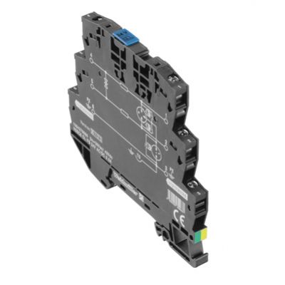 WEIDMULLER VSSC6SL LD24VAC/DC0.5A Odgromnik (sieci przesyłu danych/technologia MCR), Ochrona przeciwprzepięciowa, MSR, Cyfrowe, Liczba sygnałów: 1, AC/DC, 24 V, 34 V, 500 mA, Zacisk 1064350000 /10szt. (1064350000)