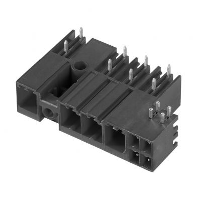 WEIDMULLER SV 7.62HP/02/270MSF2 SC/06R SN BK BX Złącze hybrydowe (przyłącze płytki), 7.62 mm, Liczba biegunów: 2, kąt odejścia: 270° 1089380000 /48szt./ (1089380000)