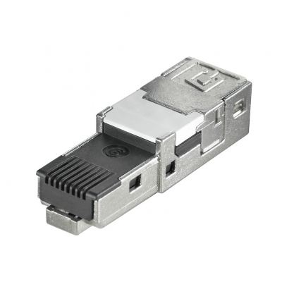 WEIDMULLER IE-PI-RJ45-FH-A Złącze RJ45, IP67 z obudową, złącze 1: RJ45, Przyłącze 2: IDCTIA-568AAWG 26...AWG 22 1132010000 /10szt./ (1132010000)