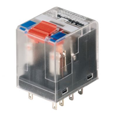 WEIDMULLER RCM570615 Miniaturowy przekaźnik przemysłowy, 115 V AC, 4 zestyk przełączny (AgNi) , 240 V AC, 6 A, Przycisk testowy: tak (zamykane) 1180800000 /10szt./ (1180800000)
