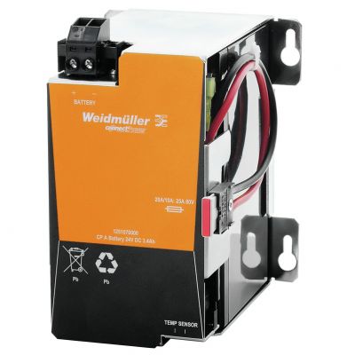 WEIDMULLER CP A BATTERY 24V DC3.4AH Akumulator (UPS), 24 V DC, 3.4 Ah 1251070000 /1szt./ (1251070000)
