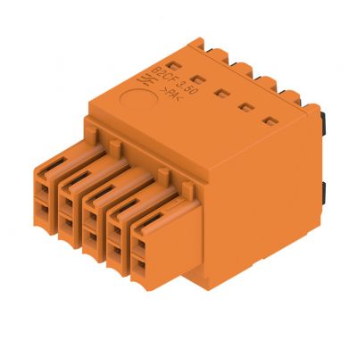 WEIDMULLER B2CF 3.50/10/180 SN OR BX Wtyk PCB (złącze wiązki), 3.50 mm, Liczba biegunów: 10, PUSH IN, złącze sprężynowe 1277310000 /102szt./ (1277310000)