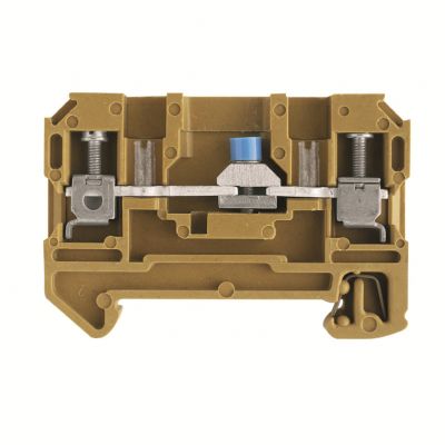 WEIDMULLER SAKT 4/35/LT STB2.3 Bloki odczepów probierczych, złącze śrubowe, 4 mm², 400 V, 32 A, ślizgowo, Separacja poprzeczna: bez, TS 35, Jasnożółty 1289920000 /50szt./ (1289920000)