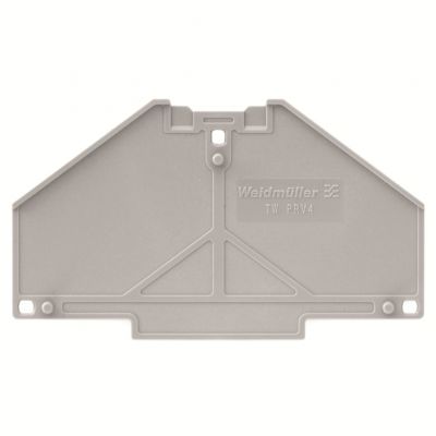 WEIDMULLER TW PRV4 D-A SE Płyta separacyjna (terminal), drukowane,  D-A, pionowe, 70 mm x 41.1 mm, szary 1312390000 /10szt./ (1312390000)
