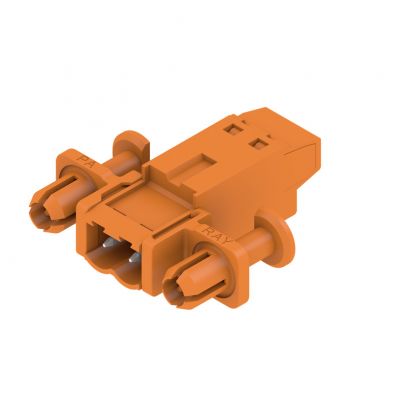 WEIDMULLER SLT 5.08/02/180DF SN OR BX Wtyk PCB (złącze wiązki), 5.08 mm, Liczba biegunów: 2, Przylącze TOP 1353350000 /54szt./ (1353350000)