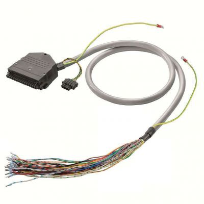 WEIDMULLER C300-36B-F-2S-M50-10M Przewód PLC, Sygnały cyfrowe, 36 biegunów, Kabel LiYCY, 10 m, 0.50 mm² 1373820100 /1szt./ (1373820100)