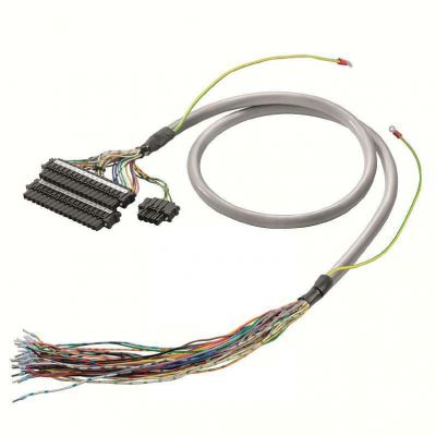 WEIDMULLER PAC-C300-36-F-14-8M Przewód PLC, Sygnały cyfrowe, 36 biegunów, Kabel LiYCY, 8 m, 0.14 mm² 1373850080 /1szt./ (1373850080)