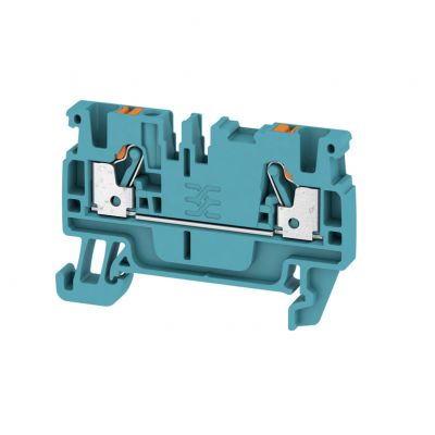 WEIDMULLER A2C 2.5 BL Blok zacisku przelotowego, PUSH IN, 2.5 mm², 800, 24 A, liczba przyłączeń: 2 1521880000 /100szt./ (1521880000)