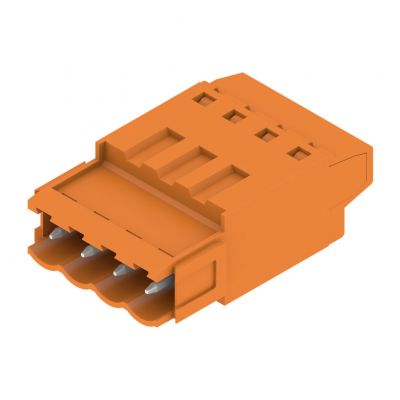 WEIDMULLER SLT 5.08/04/180B SN OR BX Wtyk PCB (złącze wiązki), 5.08 mm, Liczba biegunów: 4, Przylącze TOP 1611730000 /100szt./ (1611730000)