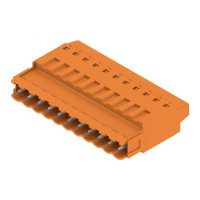 WEIDMULLER SLT 5.08/11/180B SN OR BX Wtyk PCB (złącze wiązki), 5.08 mm, Liczba biegunów: 11, Przylącze TOP 1611800000 /50szt./ (1611800000)