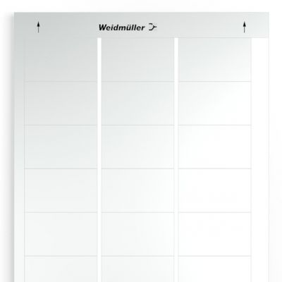 WEIDMULLER LM MT300 60/36 SI Oznaczenie urządzenia, samoprzylepny, 60 mm, poliester, bez PVC, srebrny 1686430001 /10szt./ (1686430001)