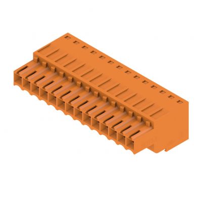 WEIDMULLER BLZF 3.50/14/180 SN OR BX Wtyk PCB (złącze wiązki), 3.50 mm, Liczba biegunów: 14, złącze sprężynowe 1690310000 /50szt./ (1690310000)