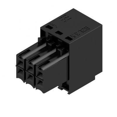 WEIDMULLER B2L 3.50/06/180 SN BK BX Wtyk PCB (złącze wiązki), 3.50 mm, Liczba biegunów: 6, złącze sprężynowe 1727640000 /168szt./ (1727640000)