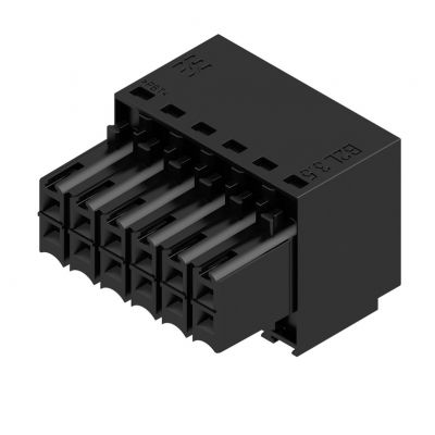 WEIDMULLER B2L 3.50/12/180 SN BK BX Wtyk PCB (złącze wiązki), 3.50 mm, Liczba biegunów: 12, złącze sprężynowe 1727670000 /84szt./ (1727670000)