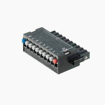 WEIDMULLER BL-I/O 3.50/10FP PNP LED SN BK BX Wtyk PCB (złącze wiązki), 3.50 mm, Liczba biegunów: 10, PUSH IN, Złącze sprężynowe 1789080000 /20szt./ (1789080000)