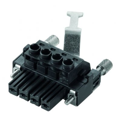 WEIDMULLER BVZ 7.62HP/03/180RSH150 SN BK BX Wtyk PCB (złącze wiązki), 7.62 mm, Liczba biegunów: 3, Przyłącze z jarzmem 1929850000 /50szt./ (1929850000)