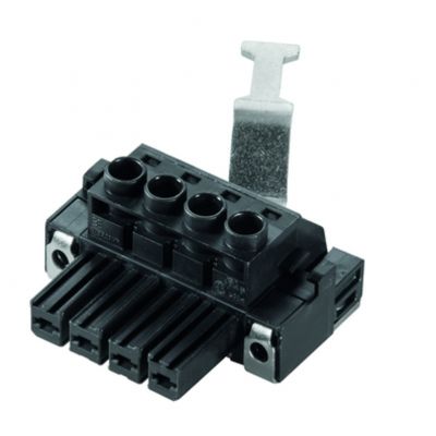 WEIDMULLER BVZ 7.62HP/03/180SH150C SN BK BX Wtyk PCB (złącze wiązki), 7.62 mm, Liczba biegunów: 3, Przyłącze z jarzmem 1929890000 /50szt./ (1929890000)