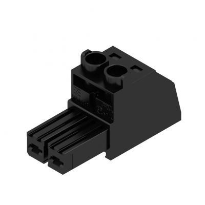 WEIDMULLER BVZ 7.62HP/02/180 SN BK BX Wtyk PCB (złącze wiązki), 7.62 mm, Liczba biegunów: 2, Przyłącze z jarzmem 1929930000 /100szt./ (1929930000)