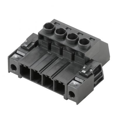 WEIDMULLER SVZ 7.62HP/03/180F SN BK BX Wtyk PCB (złącze wiązki), 7.62 mm, Liczba biegunów: 3, Przyłącze z jarzmem 1931760000 /100szt./ (1931760000)