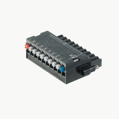 WEIDMULLER BL-I/O 3.50/10F NPN LED SN BK BX Wtyk PCB (złącze wiązki), 3.50 mm, Liczba biegunów: 10, PUSH IN, Złącze sprężynowe 1938010000 /20szt./ (1938010000)